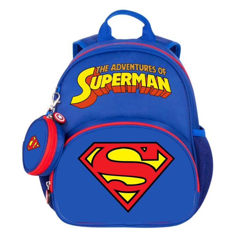 Maywholesale Superman Mochila Ninos Escolar Bcakpcak Shopee Mexico