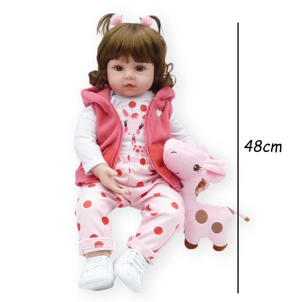 48cm Lindo Realista Reborn Muneca De Silicona Suave Cuerpo Baby Doll Juguete Ninas Princesa Regalo De Cumpleanos Shopee Mexico