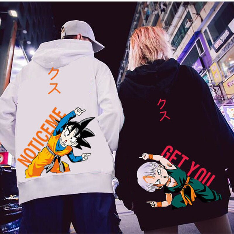 Sudadera De Pareja Para Hombre Anime Japon s Divertido Estampado