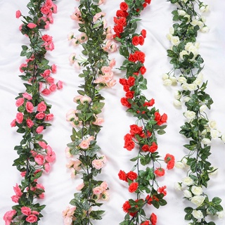 LESING Flores Artificiales Rosas de Seda con Modernos Ceramica