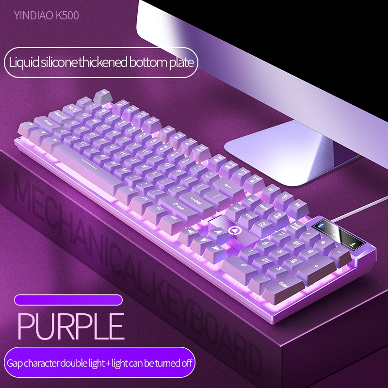 Redragon - Teclado Mecánico Para Juegos Con RGB LED De Arco Iris