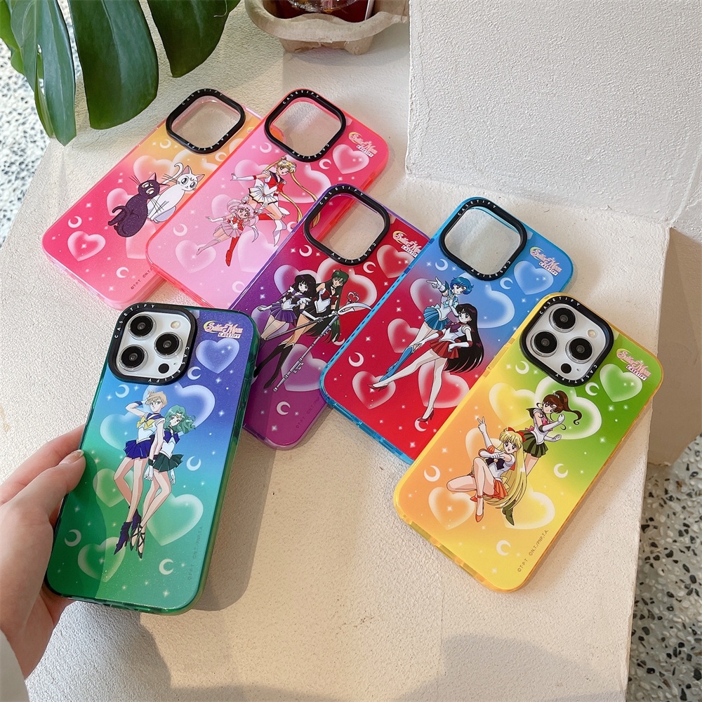 Sailor Moon Funda De TPU Suave Para IPhone 16 15 14 12 11 Pro Max 7 8Plus XR Xs