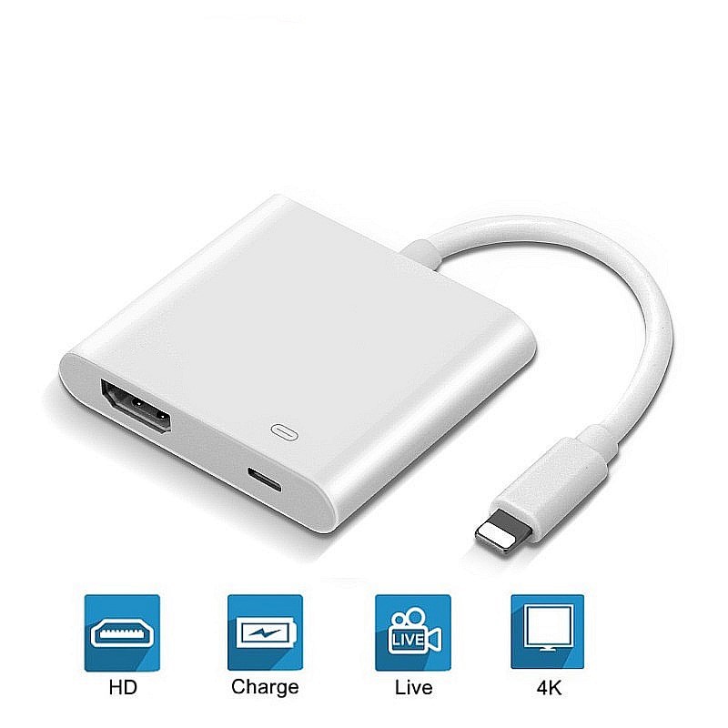 Adaptador De Convertidor Compatible Con Lightning A HDMI Adecuado