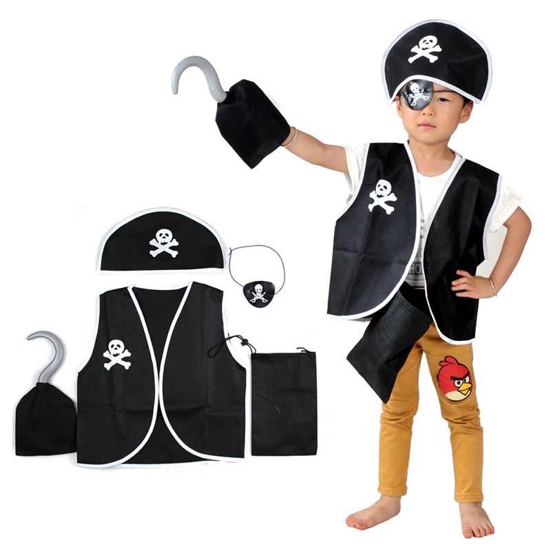 Disfraz De Pirata Para Bebé De 7 Meses – Incluye Pelele, Chaleco, Cinturón Y Gorro – Ideal Para Fiestas Y Carnaval