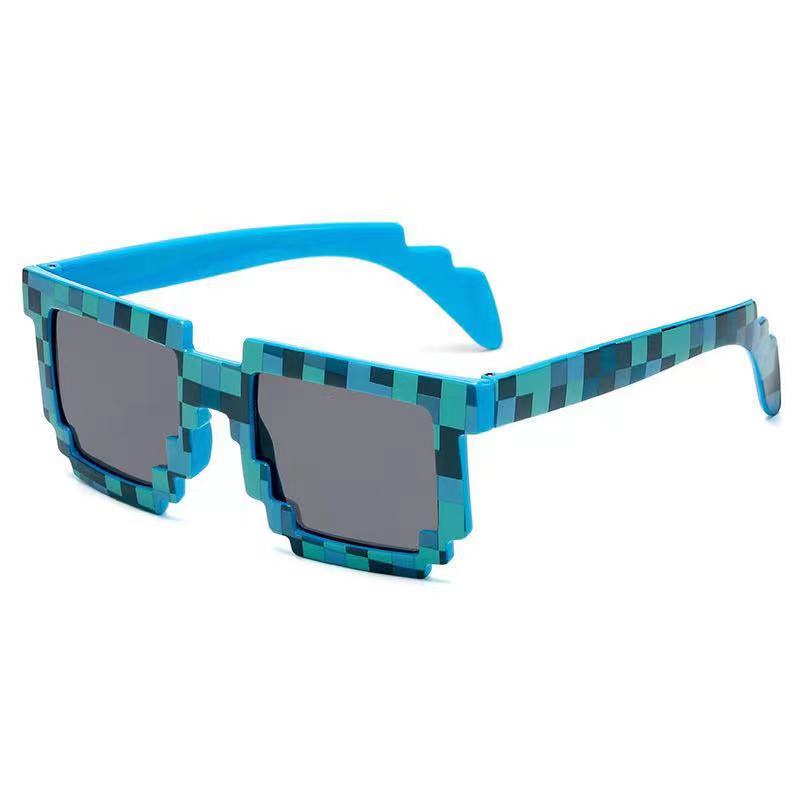 1pcs Colores Juego Minecraft Gafas De Sol Moda Niños Acción