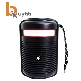 Mini bocina Bluetooth portátil luminoso con sonido estéreo 360° cilíndrica  - Buytiti