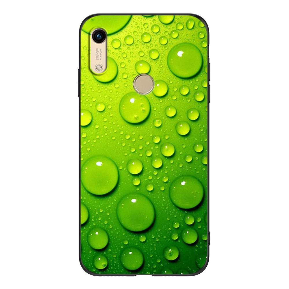 Para Honor 8A Caso Para huawei prime De Silicona Cubierta Trasera Funda ...
