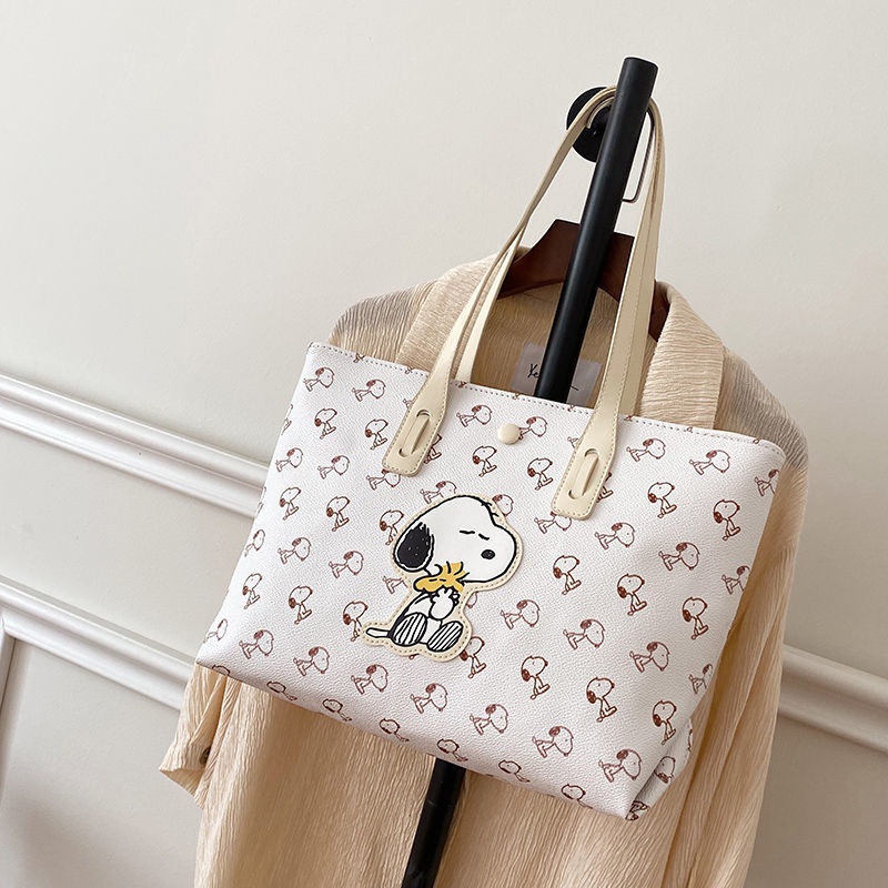 Tote bag snoopy sales