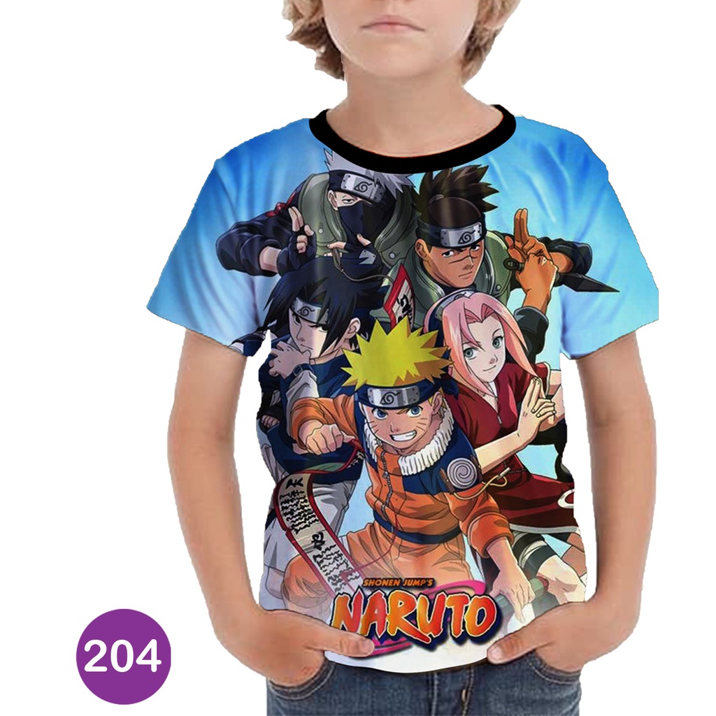 Naruto Uzumaki Ropa Animada De Dibujos Animados Anime De Los Niños COWO ...