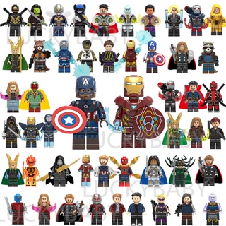 Figuras de acción de los vengadores de Marvel, muñecos de superhéroes,  Spiderman, Thanos, Hulk, Capitán América