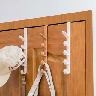 Perchero colgador de ropa para puerta organizador ajustable de