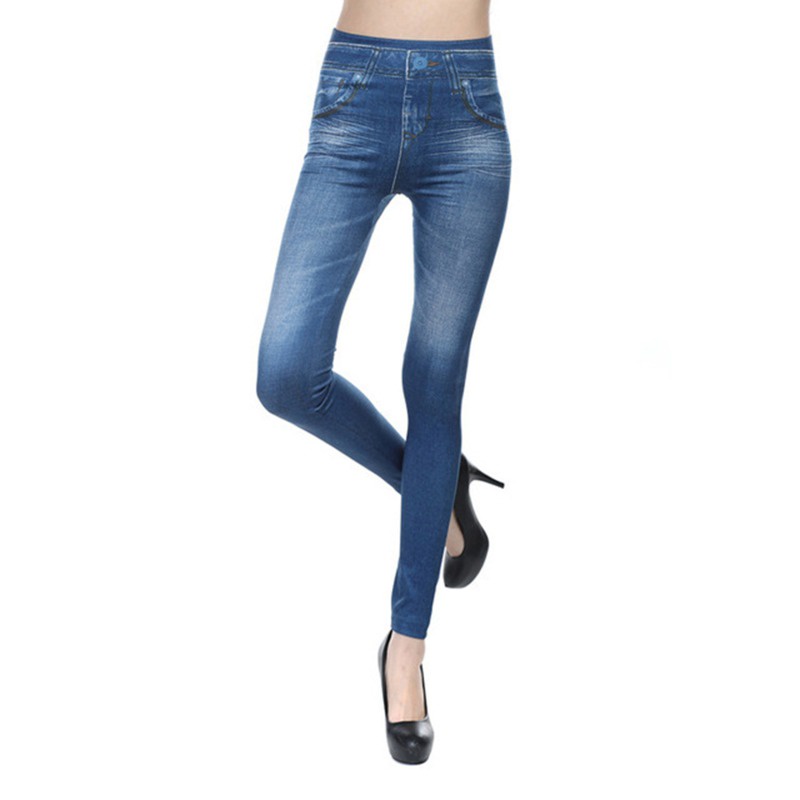 WL Jeans Ajustados Para Mujer Como Leggings De Cintura Alta Formas De Cuerpo Adelgazantes Aspecto De Mezclilla Pantalones De Lapiz De Yoga Deportivos Elasticos Casuales Shopee Mexico