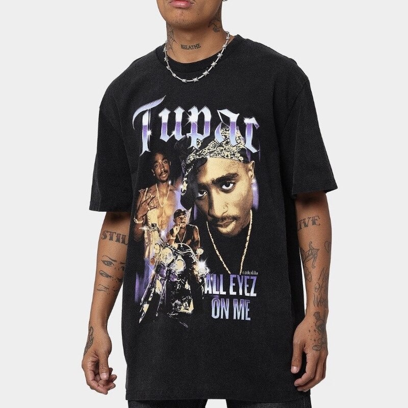 Camisas de discount tupac para mujer