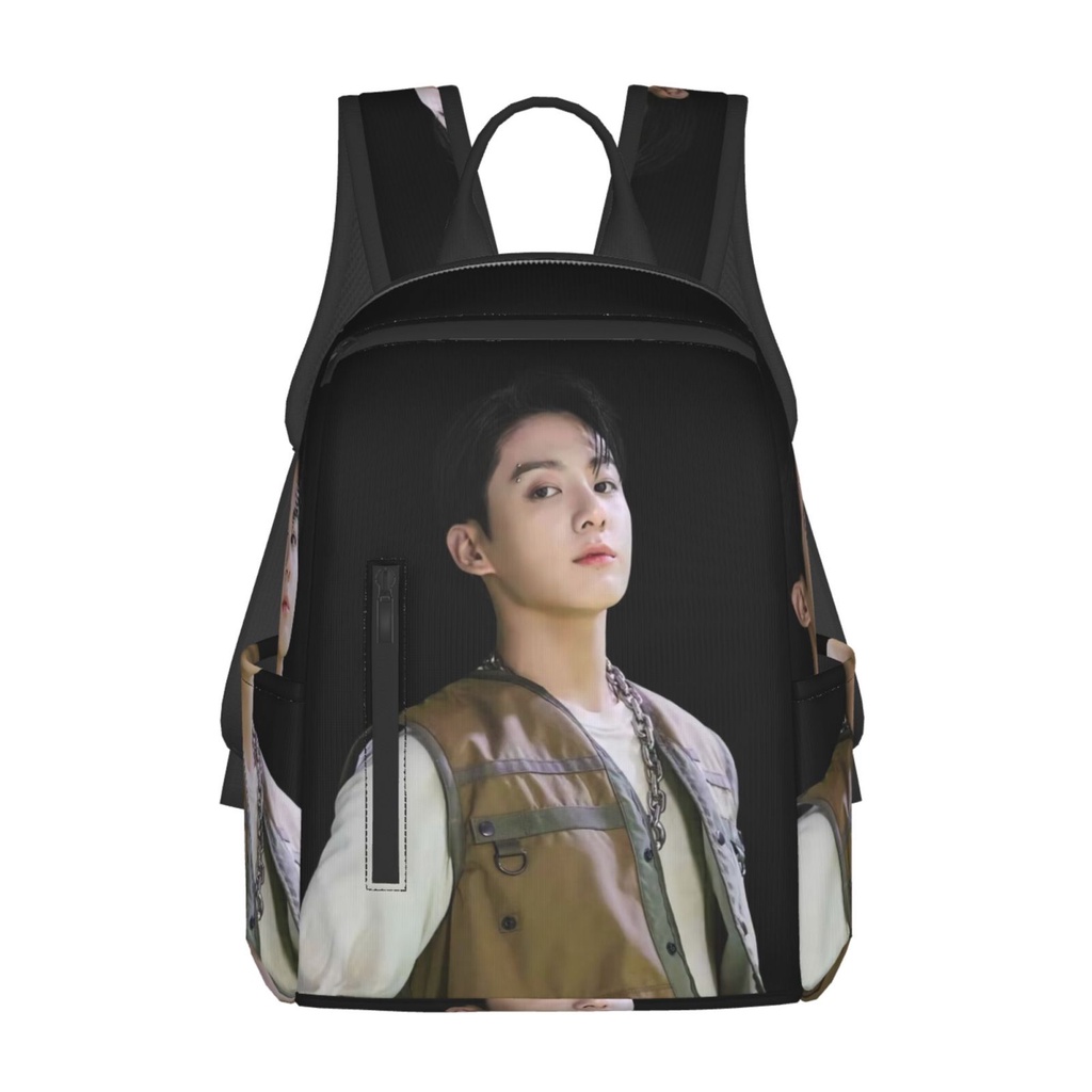 BTS Jeon Jung Kook Mochila Ligera De Gran Capacidad Para Niños De