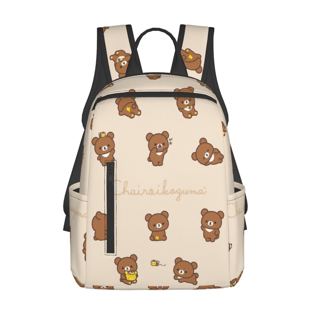 Rilakkuma Mochila Ligera De Viaje Al Aire Libre Para Ni os Bolsa