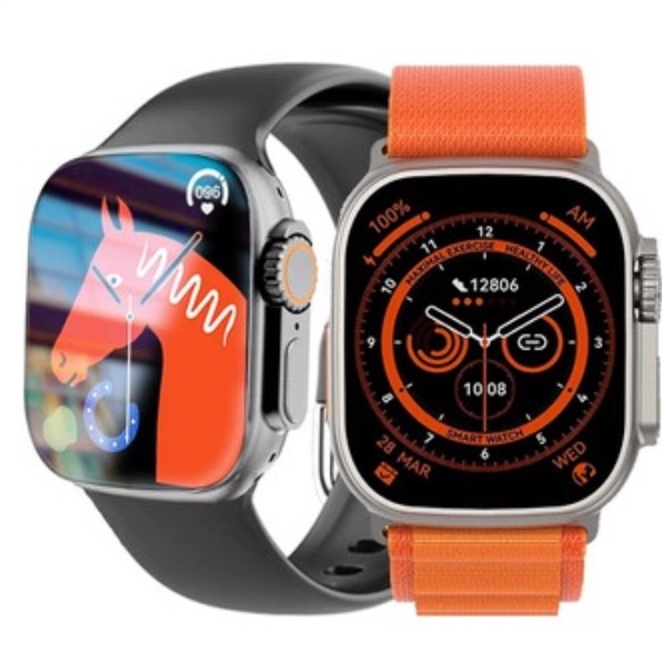 Smartwatch Original F8 Ultra Watch 8 49MM NFC Bluetooth Calculadora De