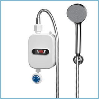 Calentador de agua eléctrico caliente instantáneo 5400 W 110 V grifo de  ducha eléctrico de 3 engranajes ajustable calentador de ducha de baño de
