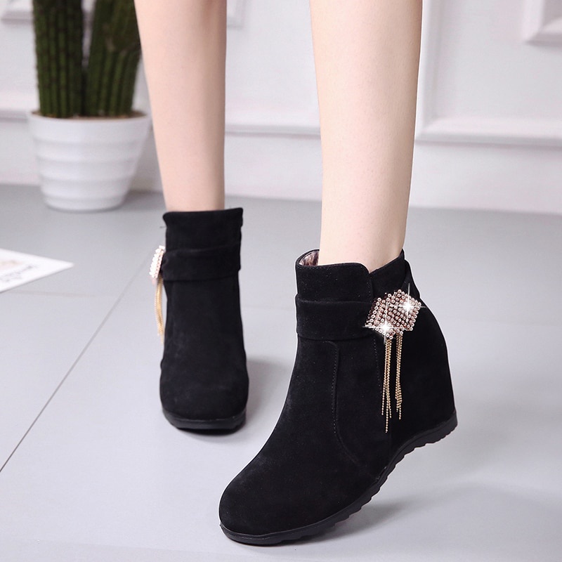 Botas punta redonda online mujer