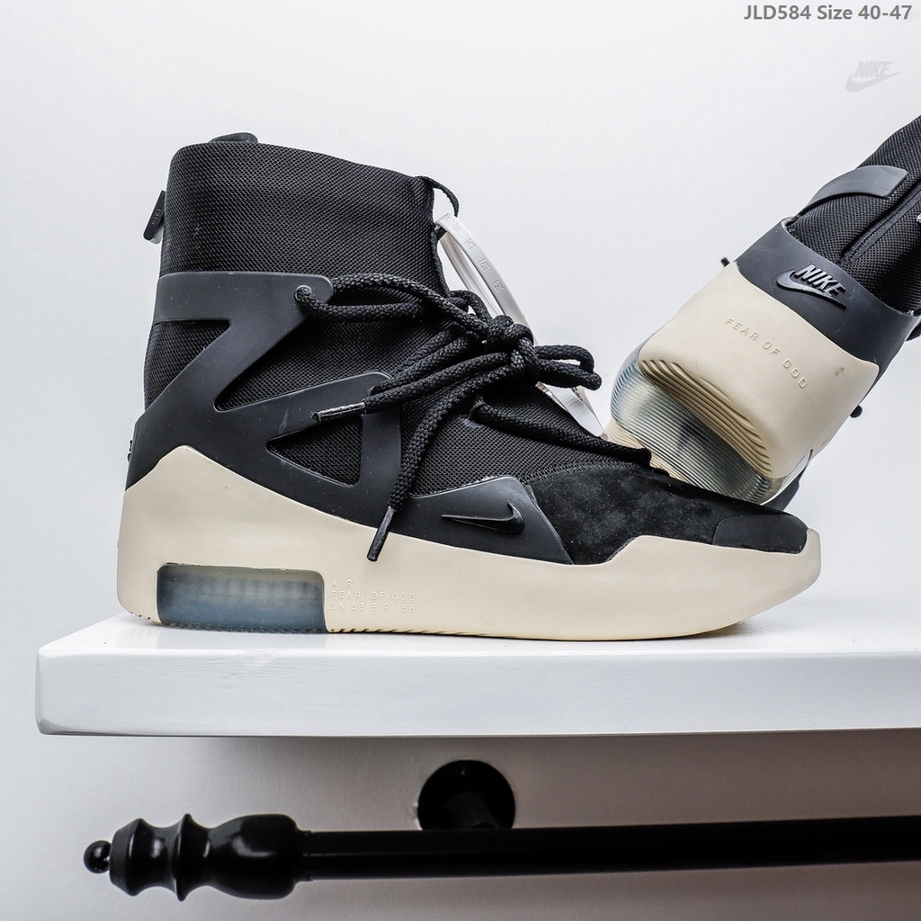 Nike Air Fear Of God 1 FOG Co branded High Street Top Hombre Zapato De Baloncesto Original