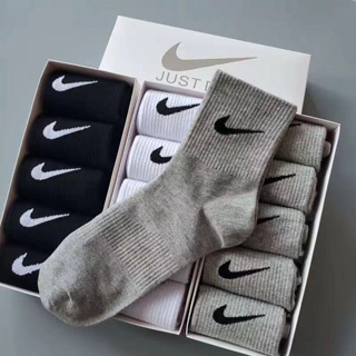 Nike Calcetines Deportivos De Algodón Transpirables A La Moda Para Hombre Y  Mujer