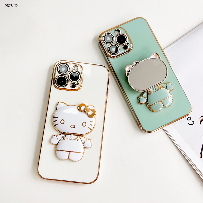 DOINK Cover Per Huawei Honor 50 Lite | Custodia Armor PC+TPU Antiurto Con Cavalletto | Rossa