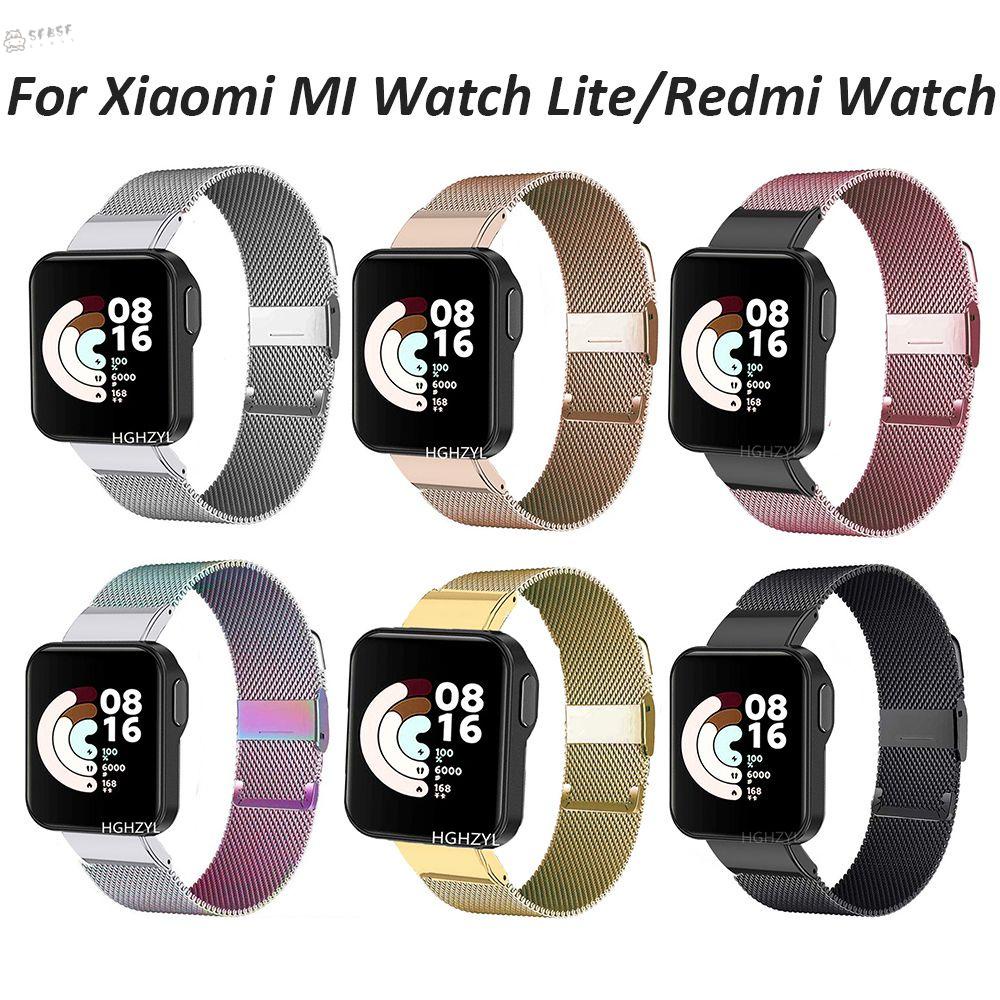 Correa de repuesto de acero inoxidable para Xiaomi Mi Watch Lite Redmi  Smart Watch