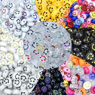 100 Cuentas De Letras Acrílicas Redondas 26 Inglesas Pulsera Perlas  Multicolor Melocotón En Forma De Corazón Para Bricolaje Collar Producción