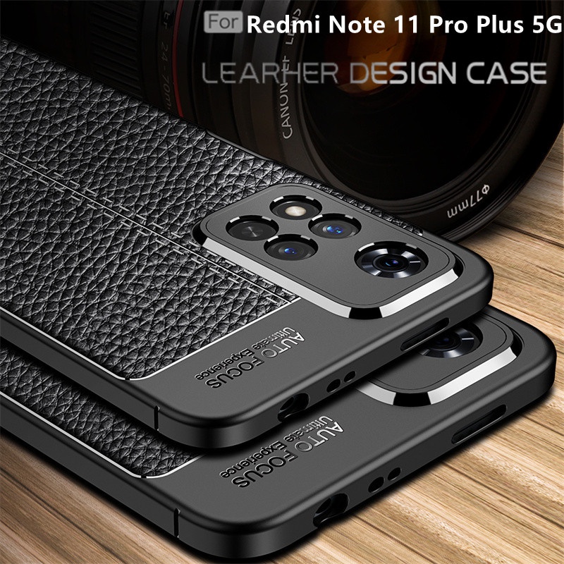 Para La Cubierta Xiaomi Redmi Note 11 Pro Plus 5G Funda Mi 11 12 Poco M4 X4  5G TPU Fundas De Cuero Suave 11S
