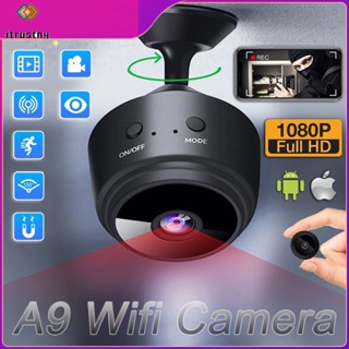 A9 1080p Tuya Smart Life Mini Cámara IP Wifi Seguridad Casa Niñera Video  Vigilancia
