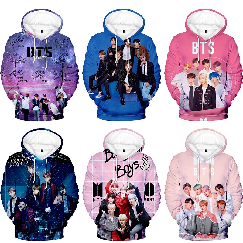 Bts] Niño : Sudadera Con Para , Ropa De Manga Larga , Chamarra Jaket Perempuan , Baju | Shopee México