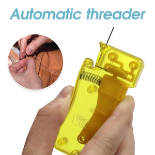 Enhebrador de agujas de 20 piezas para coser a mano, lazo de alambre de  plástico