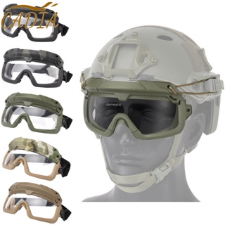 Casco militar táctico de camuflaje para exteriores, equipo de protección de  Airsoft MH, Painball CS SWAT