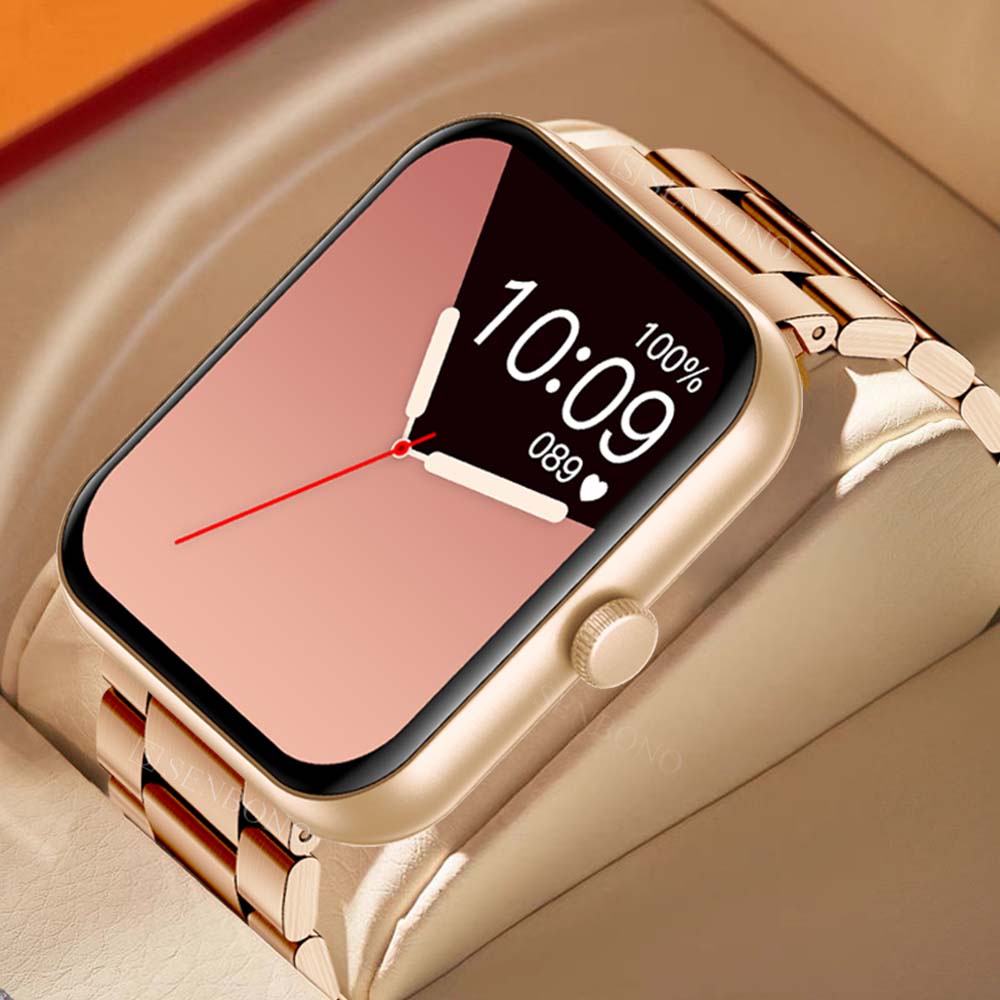 Smartwatch Pulgadas Pantalla Grande IP68 Impermeable Reloj