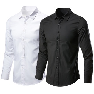 Blusas para Hombre, Elegantes, informales lino y algodón Camisetas lisas,  Camisetas holgadas botones ropa Top tipo