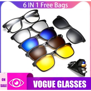 Choonjin Gafas de Sol Caja para Coche, Clip Magnetico Gafas Coche