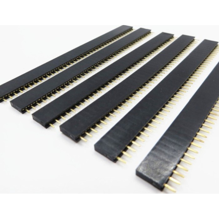 Pin HEADER hembra 1x40 PIN (ARDUINO) Shopee México