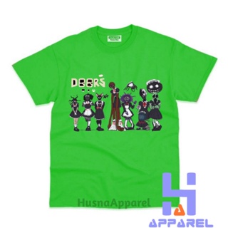 Camiseta infantil Roblox Doors game Roblox portas - Visuarte