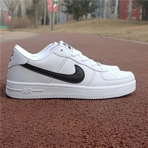 Tenis air force cheap one blancos con negro