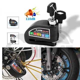 Candado Para Bicicleta Moto Motocicleta Con Alarma Bloqueo de Disco