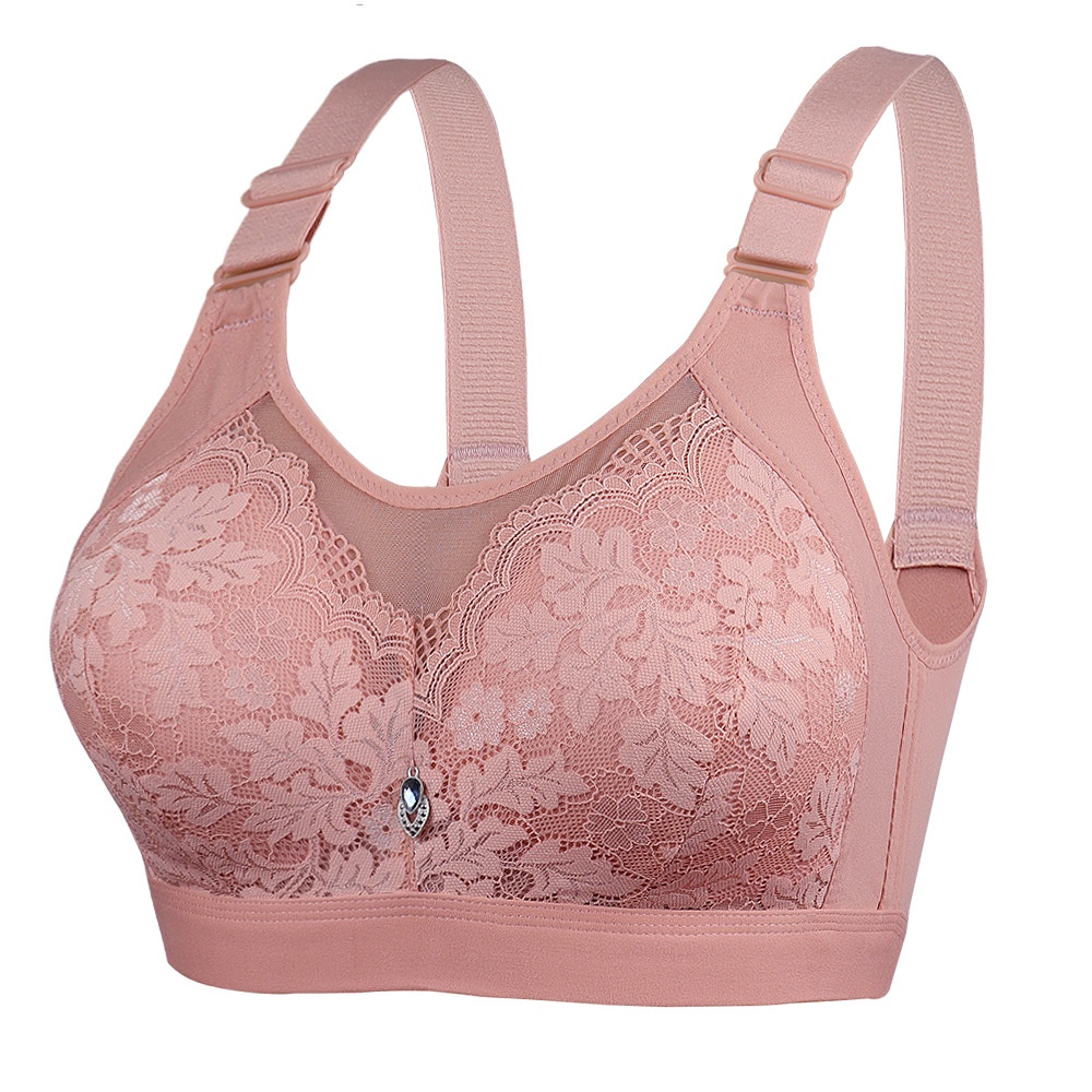 thumbnail image 1 of Ropa Interior De Gran Tamaño Inalámbrica Delgada De Algodón Antideslizante Sujetador Push up Ajustable Mamá, 1 of 5
