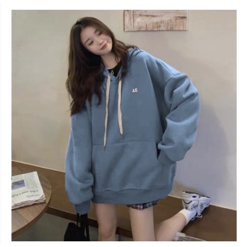 Sudadera con capucha XXL AE OVERSIZE SWEATER sudadera con capucha OVERSIZE mujer