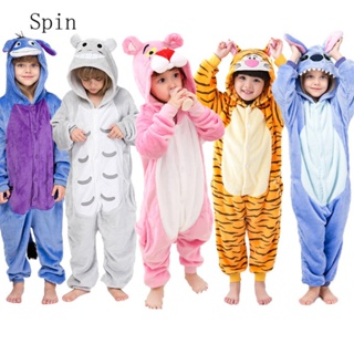 Kigurumi Stitch Pijama Animal adulto Onesie Mujeres Hombres Pareja Anime  Panda de invierno Pijamas Traje ropa de dormir Franela Pijamas