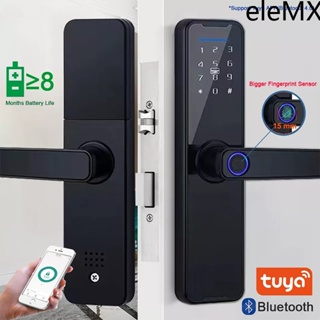 Cerradura biométrica inteligente Tuya con cámara de seguridad con mirilla