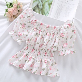 blusas flores Shopee M xico