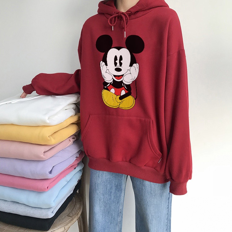 Sudadera Mickey Mouse Hoodie Mujer Hombre