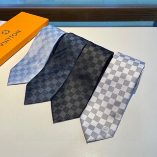 Las mejores ofertas en Corbatas para hombre gris Louis Vuitton