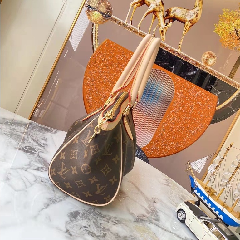 LV Louis Vuitton Nuevo Bolso De Moda Para Mujer TIVOLI Pequeño , Bowling  M40143