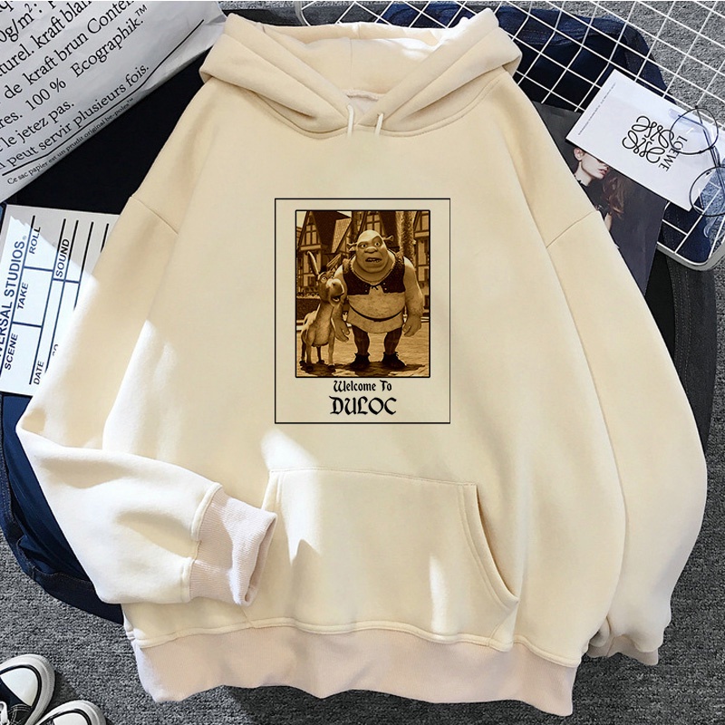 Shrek Sudaderas Hombre y2k Estetica harajuku manga Hombres Ropa Sudadera anime Shopee Mexico