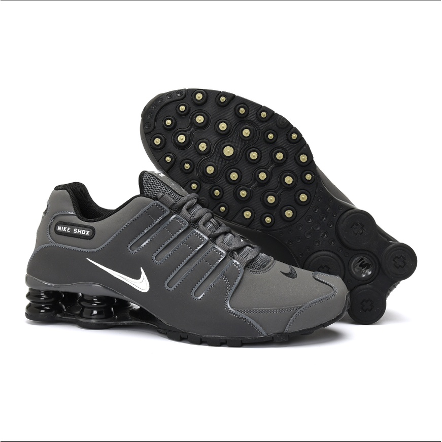 Nike shox gris sale