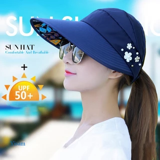 Comprar Sombreros de verano para mujer con visera, sombrero de paja, moda  hueca, diseño de lazo, sombrero para el sol, sombrero de cubo de malla de  viaje